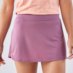 Spódniczka do padla damska Kuikma oddychająca. Fioletowe spódniczki damskie KUIKMA, l, bez wzorów, z elastanu, sportowe, dopasowane. Za 74.99 zł.