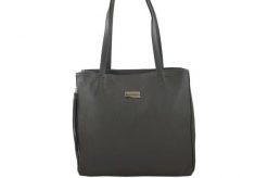 Shopperka skórzana BARBERINI'S c. szara 930-28. Szare shopper bag damskie Barberinis, bez wzorów, ze skóry, na ramię, duże, bez dodatków. Za 349.99 zł.