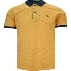 Koszulka POLO, Żółta w Kotwice, Krótki Rękaw, Męska, z Nadrukiem. Żółte koszulki polo męskie Porthal, m, bez wzorów, z bawełny, bez ramiączek. Za 145.00 zł.