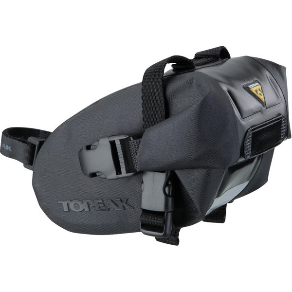 Torba Podsiodłowa Drybag S. Czarne torebki klasyczne damskie Topeak, bez wzorów, z materiału, bez dodatków. W wyprzedaży za 145.95 zł.