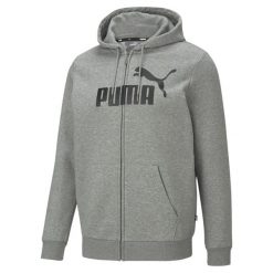 Bluza z kapturem Puma Essentials Big Logo, Mężczyźni. Czarne bluzy z kapturem męskie Puma, m, z bawełny. W wyprzedaży za 139.00 zł.
