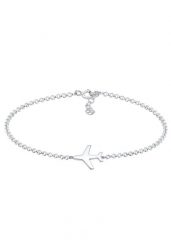 Elli Damski samolot Travel podróż filigranowy w srebrze próby 925 Sterling Silver Bransoletki 1 ct. Szare bransoletki damskie Elli, srebrne. Za 203.99 zł.