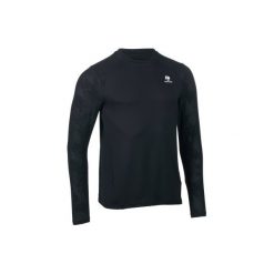Koszulka tenis TTS500 TH. Czerwone koszulki męskie z długim rękawem ARTENGO, m, bez wzorów, z elastanu, bez kołnierzyka. Za 39.99 zł.