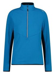 CMP Bluza polarowa w kolorze niebieskim rozmiar: 38. Niebieskie bluzy bez kaptura damskie CMP, z materiału. Za 136.99 zł.