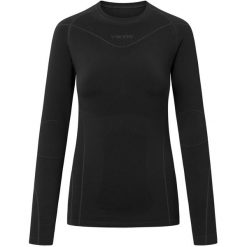 Bielizna damska VIKING Gaja Longsleeve Bamboo. Czarna bielizna termoaktywna damska VIKING, bez wzorów. Za 179.90 zł.