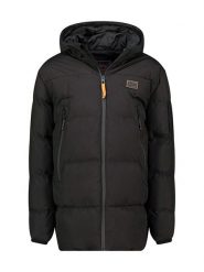 Geographical Norway Parka "Bob" w kolorze czarnym rozmiar: onesize. Czarne parki męskie Geographical Norway, bez wzorów. Za 217.53 zł.