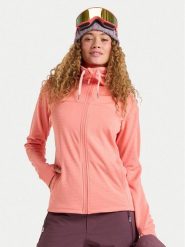 Roxy Bluza techniczna Vertere Full Zip ERJFT04974 Pomarańczowy Regular Fit. Brązowe bluzy bez kaptura damskie Roxy, na zimę, l, bez wzorów, z syntetyku, bez ramiączek, bez kaptura. Za 219.99 zł.