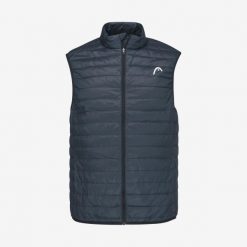 Kurtka puchowa bez rękawów Head Club Lightweight. Niebieskie kurtki treningowe męskie HEAD, m, bez wzorów, z poliesteru, tenisowe. Za 431.00 zł.