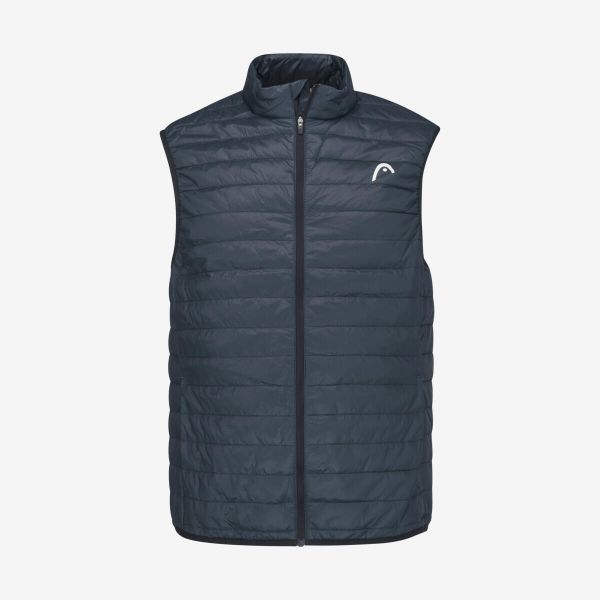 Kurtka puchowa bez rękawów Head Club Lightweight. Niebieskie kurtki treningowe męskie HEAD, m, bez wzorów, z poliesteru, tenisowe. Za 365.50 zł.