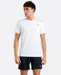Męski T-shirt „Bamboo Tee” do tenisa/padla. Czarne t-shirty męskie NORDICDOTS, m, bez wzorów, z materiału, bez kołnierzyka. Za 172.00 zł.