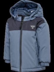 Hummel hmlMINI BLOCK JACKET WP — Wodoodporna kurtka dziecięca. Brązowe kurtki treningowe męskie HUMMEL, bez wzorów. Za 272.00 zł.