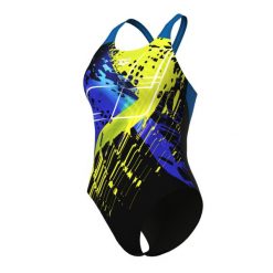 Strój kąpielowy damski jednoczęściowy treningowy basen Arena Funny Spot. Niebieskie stroje jednoczęściowe damskie Arena, xs, bez wzorów. Za 179.99 zł.