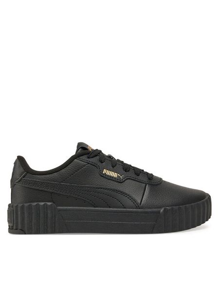 Puma Sneakersy Carina 3.0 Jr 401476 02 Czarny. Czarne buty sportowe dziewczęce Puma, bez wzorów, ze skóry, bez zapięcia. Za 129.99 zł.