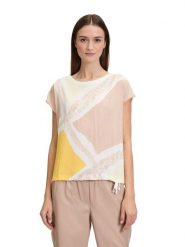 BETTY & CO Koszulka w kolorze białym rozmiar: L. Białe t-shirty damskie Betty & Co., l, bez wzorów, z bawełny, bez kołnierzyka. Za 77.95 zł.