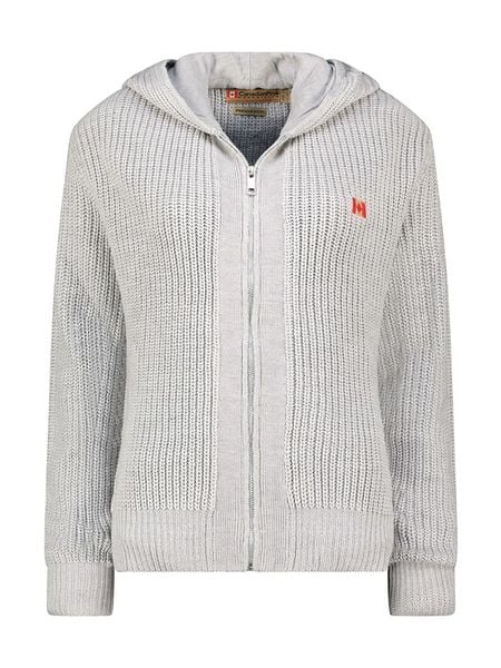 Canadian Peak Kardigan w kolorze szarym rozmiar: M. Szare kardigany męskie Canadian Peak, m, bez wzorów, ze splotem, bez kołnierzyka. Za 139.54 zł.