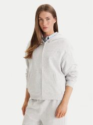 Tommy Hilfiger Bluza UW0UW06093 Szary Regular Fit. Szare bluzy bez kaptura damskie Tommy Hilfiger, m, z bawełny. Za 329.99 zł.