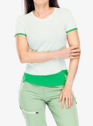 Koszulka szybkoschnąca damska Vaude Sveit Shirt. Zielone t-shirty damskie Vaude, xs, bez wzorów, z materiału, bez kołnierzyka. Za 120.99 zł.