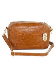 Anna Morellini Skórzana torebka "Donatella" w kolorze karmelowym - 25 x 16 x 9 cm rozmiar: onesize. Brązowe torebki klasyczne damskie Anna Morellini, bez wzorów, z materiału, bez dodatków. Za 260.99 zł.