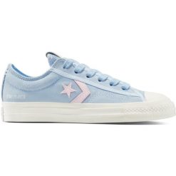 Buty sportowe damskie Converse Star Player 76 Colorful Suede. Niebieskie buty sportowe na co dzień damskie Converse, bez wzorów, z zamszu. Za 490.00 zł.
