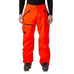 Spodnie narciarskie męskie Helly Hansen Sogn Cargo Pants. Brązowe spodnie materiałowe męskie Helly Hansen, bez wzorów, sportowe. Za 499.99 zł.