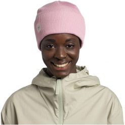 Czapka BUFF Crossknit Beanie Solid. Czerwone czapki męskie Buff, bez wzorów, sportowe. Za 145.92 zł.
