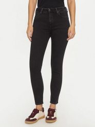 Lee Dżinsy - Slim fit - w kolorze czarnym rozmiar: W28/L33. Czarne jeansy damskie Lee. Za 144.24 zł.