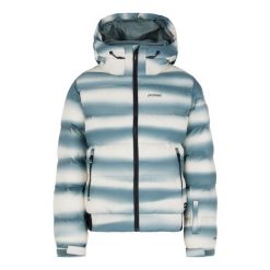 Dziewczęca kurtka narciarska Protest Katie. Zielone kurtki narciarskie i snowboardowe damskie Protest, m, bez wzorów, z materiału, bez kaptura, narciarskie. Za 561.95 zł.
