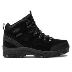 Buty trekkingowe męskie SKECHERS RELMENT PELMO skóra. Zielone buty trekkingowe męskie Skechers, ze skóry, bez zapięcia. Za 378.00 zł.