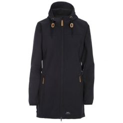 Kurtka Damska Kristy Wodoodporna. Czarne kurtki damskie Trespass, xl, bez wzorów, bez kaptura. Za 222.99 zł.