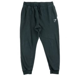 Second life - Spodnie dresowe męskie oversize czarne - Stan bardzo dobry. Czarne spodnie sportowe męskie Gymshark, z dresówki. Za 106.46 zł.