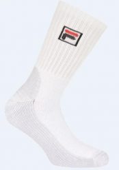 Skarpetki Fila 1 para White 35-38. Białe skarpetki damskie 661, bez wzorów, z bawełny. Za 111.99 zł.