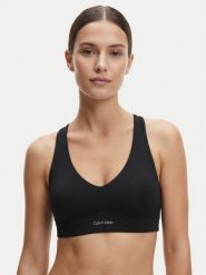 Calvin Klein Performance Biustonosz sportowy LVGWF5K147 Czarny. Czarne biustonosze sportowe damskie Calvin Klein Performance, bez wzorów, z syntetyku. Za 229.99 zł.