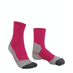 Skarpetki damskie Falke RU3 Comfort. Czerwone skarpetki damskie Falke, bez wzorów, z elastanu. Za 101.00 zł.