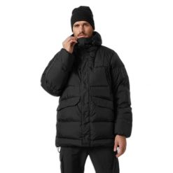 Parka Helly Hansen Arctic. Czarne parki męskie Helly Hansen, na zimę, l, bez wzorów, z syntetyku. W wyprzedaży za 1,910.75 zł.