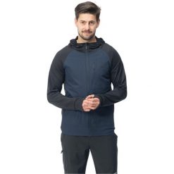 Męska Bluza Z Kapturem Jorse. Czarne bluzy z kapturem męskie Hi-tec, l, z elastanu. Za 245.99 zł.