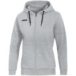 Kurtka Jako femme à capuche Base. Szare kurtki damskie Jako, l, bez wzorów, z bawełny, z kapturem. Za 386.50 zł.