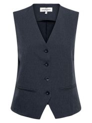 &Co Woman Kamizelka "Priya" w kolorze granatowym rozmiar: S. Niebieskie kamizelki damskie &Co Woman, s. Za 191.42 zł.