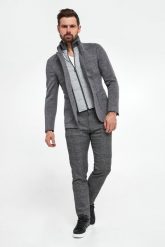 Spodnie męskie Matthew101-W JOOP! JEANS. Spodnie materiałowe męskie Joop! Jeans, bez wzorów, z jeansu. W wyprzedaży za 473.85 zł.