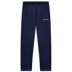 Spodnie Champion Spodnie Z Prostym Dołem Dorośli. Niebieskie spodnie sportowe męskie CHAMPION, z bawełny. Za 255.99 zł.