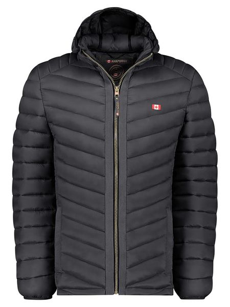 ANAPURNA Kurtka pikowana "Carlitana" w kolorze czarnym rozmiar: XL. Czarne kurtki męskie ANAPURNA, xl, bez wzorów, bez kaptura. Za 222.94 zł.