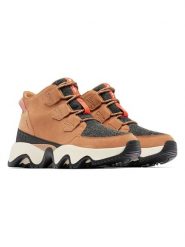 Sorel Skórzane buty turystyczne "Kinetic Impact Caribou" w kolorze beżowym rozmiar: 38,5. Brązowe obuwie trekkingowe damskie Sorel. Za 300.78 zł.