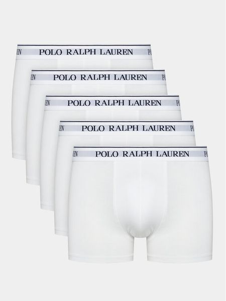 Polo Ralph Lauren Komplet bokserek 714864292010 Biały. Białe bokserki męskie Polo Ralph Lauren, bez wzorów, z bawełny. Za 359.99 zł.