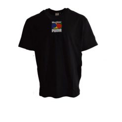 Koszulka BUTTER GOODS x PUMA Graphic T-shirt Puma Black - 534058-51. Czarne t-shirty męskie Puma, bez wzorów, bez kołnierzyka. Za 162.29 zł.