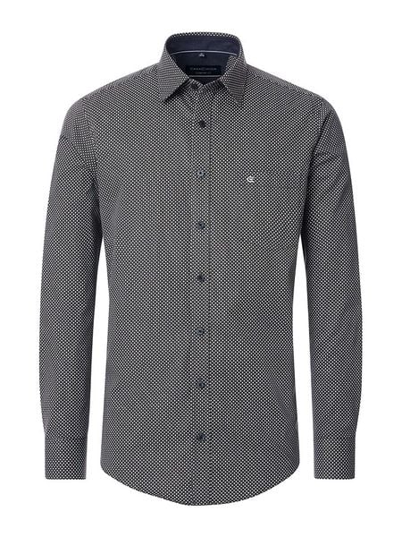 CASAMODA Koszula w kolorze khaki rozmiar: L. Brązowe koszule męskie CASAMODA, l, bez wzorów, z bawełny, bez kołnierzyka, bez ramiączek. Za 100.04 zł.