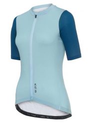 Protective Koszulka kolarska "Stone Dust" w kolorze błękitno-niebieskim rozmiar: 42. Niebieskie bluzki sportowe damskie Protective, bez kołnierzyka, bez ramiączek. Za 135.81 zł.