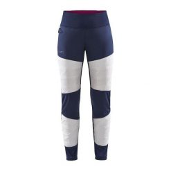 Spodnie dresowe Craft Adv Nordic Speed. Niebieskie spodnie sportowe damskie Craft, z dresówki, do biegania. W wyprzedaży za 277.00 zł.
