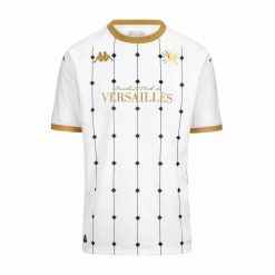 Koszulka wyjazdowa FC Versailles 78 Kombat 2024/25. Białe t-shirty sportowe męskie Kappa, m, z jersey, bez ramiączek, outdoorowe. Za 400.50 zł.