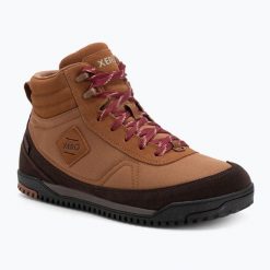 Buty barefoot męskie Xero Shoes Ridgeway. Brązowe buty trekkingowe męskie XERO SHOES, bez zapięcia, trekkingowe. Za 699.99 zł.