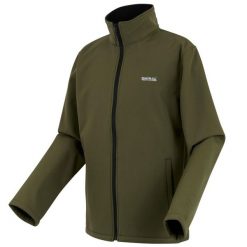 Męska warstwa środkowa Cera V Softshell. Brązowe kurtki softshell damskie Regatta, m, bez wzorów, z softshellu, bez kaptura. W wyprzedaży za 134.99 zł.