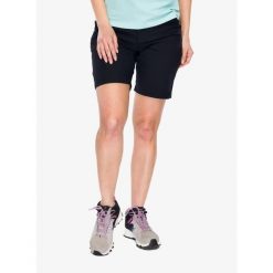Spodenki turystyczne damskie Columbia Leslie Falls Long Short II. Czarne szorty damskie Columbia, bez wzorów, sportowe. Za 217.99 zł.